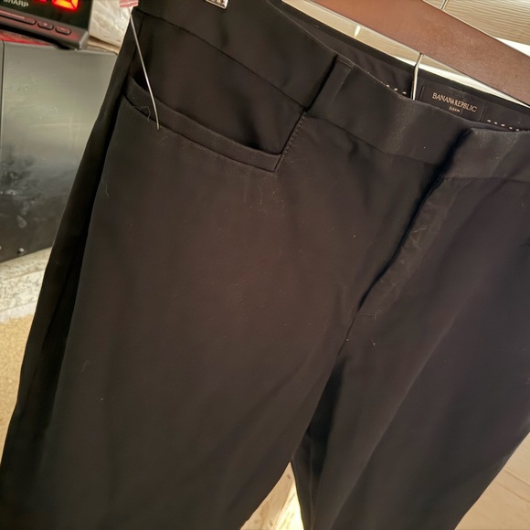 Banana Republic Black Sloan Pants Size 14 - Picture 5 of 6